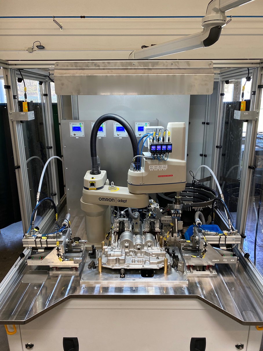 Automatisierte Dichtstopfenmontage